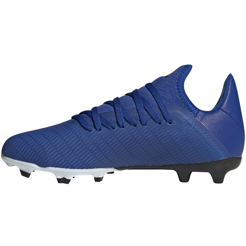 Adidas X 19.3 Fg Junior EG7152 futballcipő kék kék 1