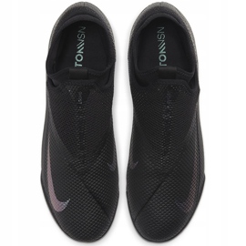 Nike Phantom Vsn 2 Academy Df Tf CD4172 010 futballcipő fekete fekete 1