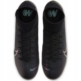 Nike Mercurial Superfly 7 Academy FG / MG AT7946 010 futballcipő fekete fekete 1