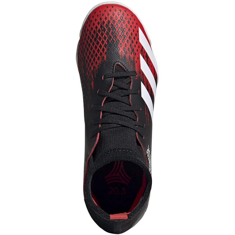 Adidas Predator 20.3 In Jr futballcipő fekete -piros EF1954 sokszínű 1