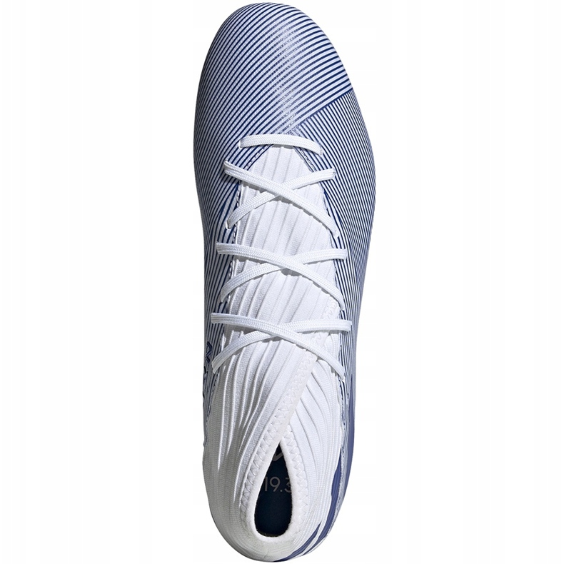Futballcipő adidas Nemeziz 19.3 Fg fehér és kék EG7202 sokszínű 1