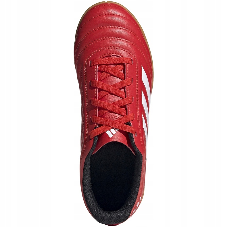 Adidas Copa 20.4 In Jr piros futballcipő EF1928 1 Adidas Copa 20.4 In Jr piros futballcipő EF1928 1
