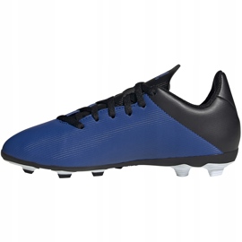 Adidas X 19.4 FxG Junior futballcipő kék-fekete EF1615 1