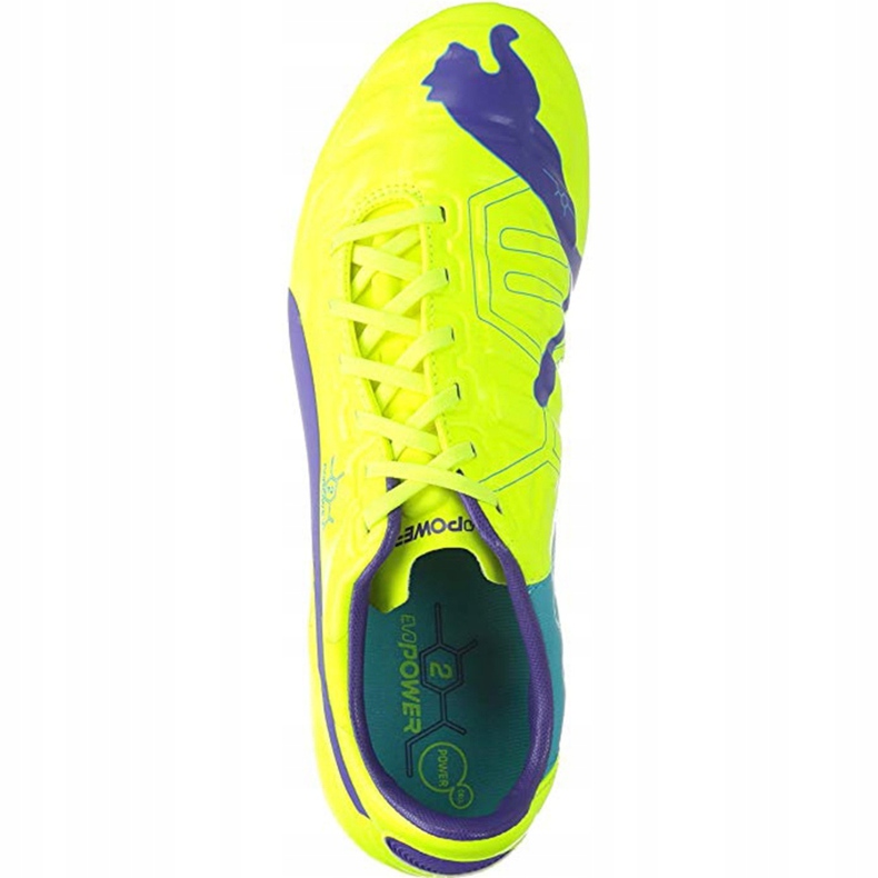 Futballcipő Puma Evo Power 2 Fg sárga-lila 102945 04 1