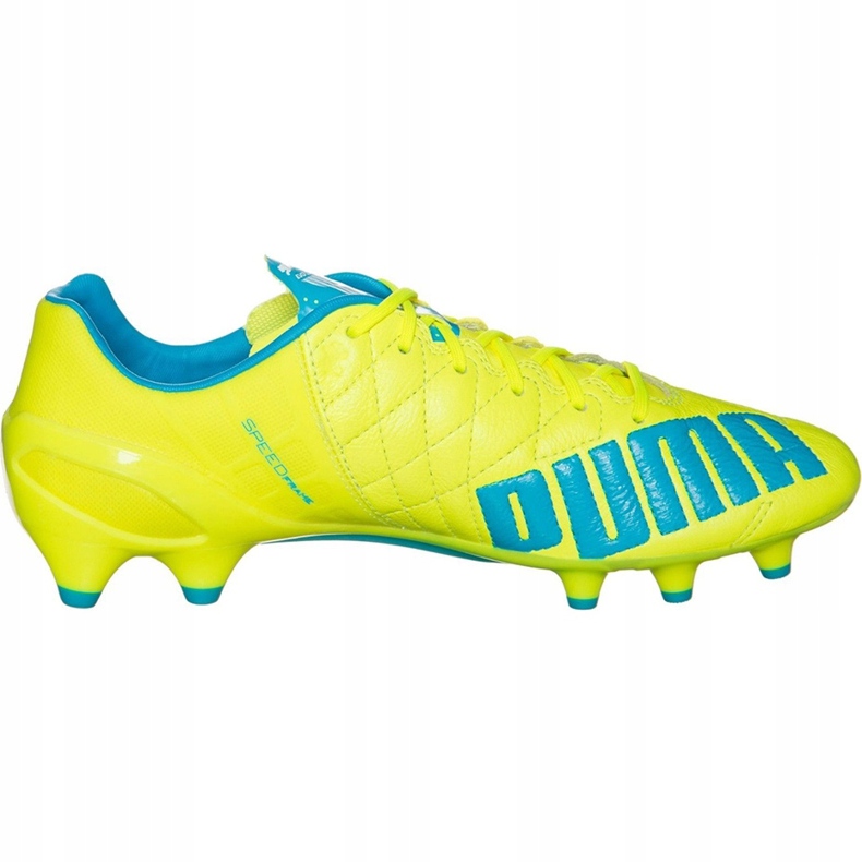 Futballcipő Puma Evo Speed ​​1.4 Lth Fg sárga-kék 103615 03 1