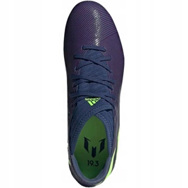 Adidas Nemeziz Messi 19.3 Fg EF1806 futballcipő ibolya sötétkék 1