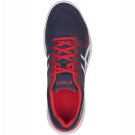 Asics Gel-Task kék-piros B704Y 400 férfi röplabda cipő sötétkék sokszínű sötétkék 1