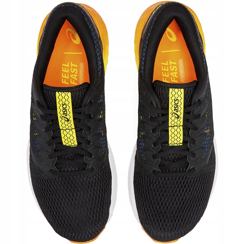 Férfi futócipő Asics Roadhawk Ff 2 fekete és narancssárga 1011A136 005 1