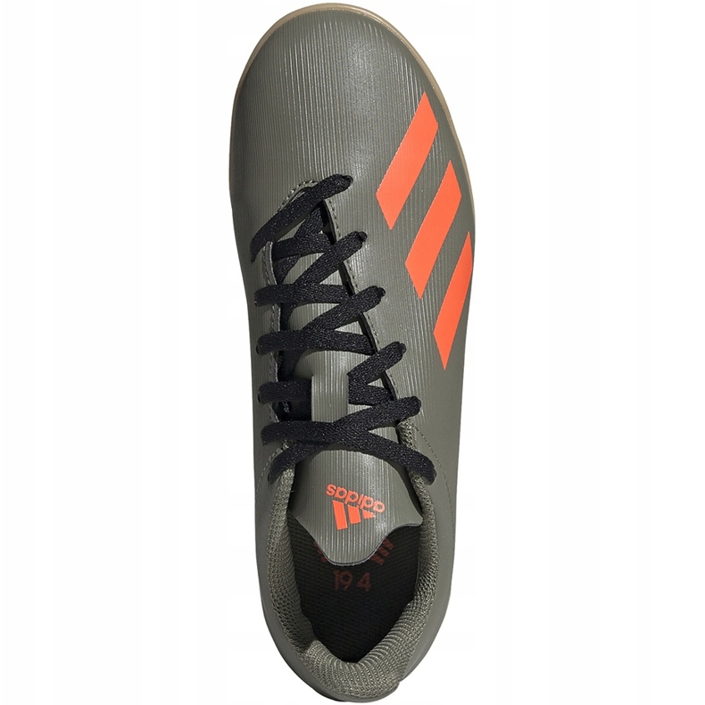 Zöld adidas X 19.4 Junior futballcipőben EF8379 1
