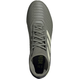 Adidas Predator 19.3 Fg EF8208 futballcipő szürke szürke 1