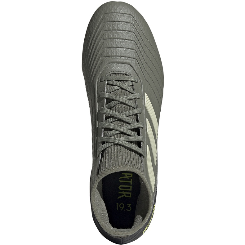 Adidas Predator 19.3 Fg EF8208 futballcipő szürke szürke 1