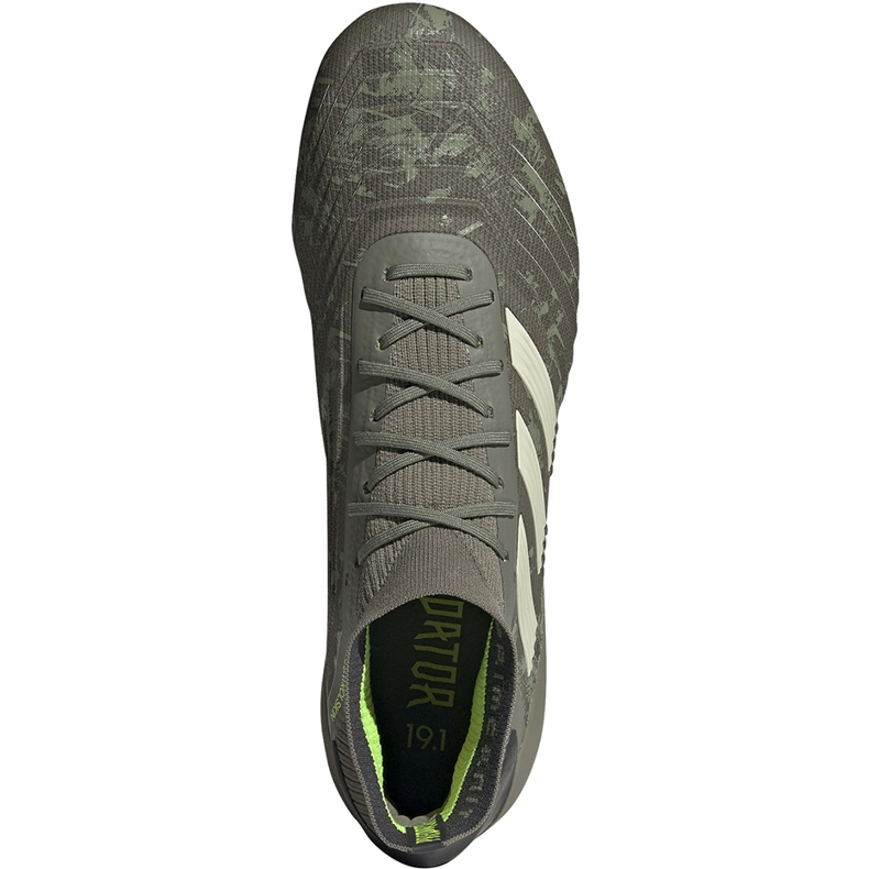 Adidas Predator 19.1 Fg EF8205 futballcipő szürke szürke 1