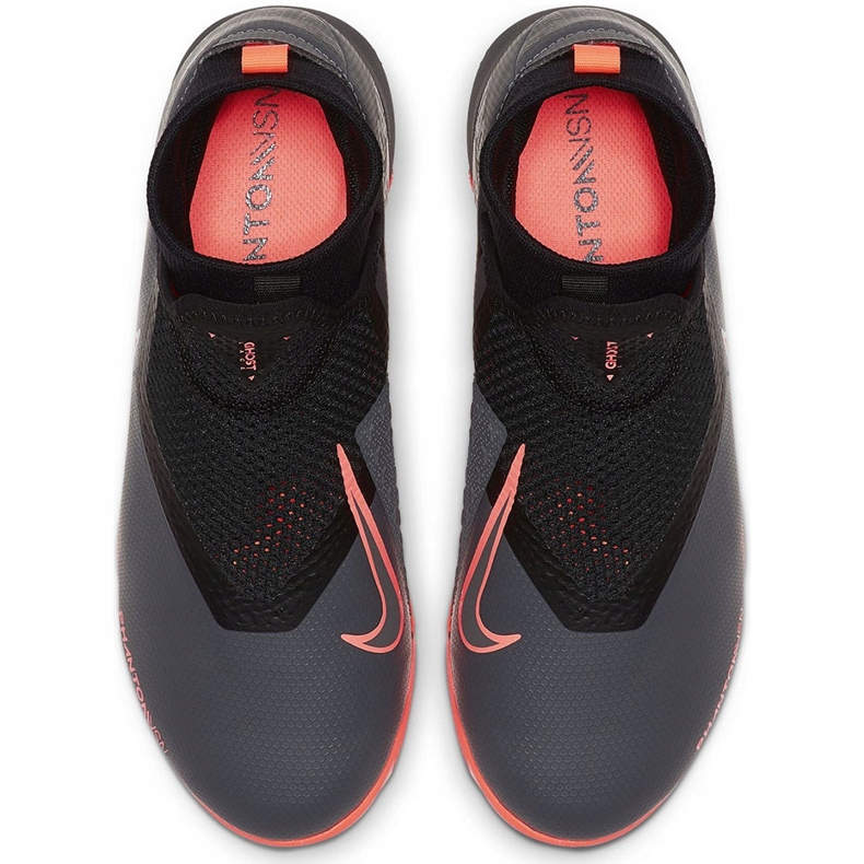Nike Phantom Vsn Academy Df Ic Jr AO3290 080 futballcipő kék szürke 1