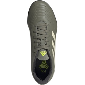 Adidas Predator 19.4 Tf Jr EF8222 futballcipő sokszínű zöld 1