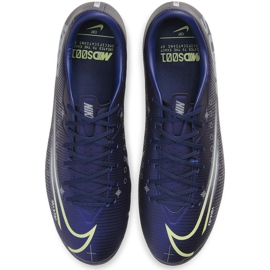 Nike Mercurial Vapor 13 Academy Mds SG-PRO CJ9986 401 futballcipő kék sötétkék 1