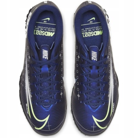 Nike Mercurial Vapor 13 Academy Mds Tf CJ1306 401 futballcipő sötétkék sötétkék 1