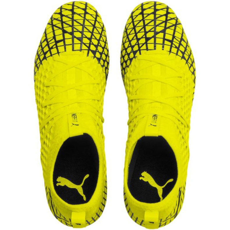Futballcipő Puma Future 4.3 Netfit Fg Ag sárga-fekete 105612 03 sokszínű 1