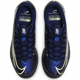 Nike Mercurial Vapor 13 Academy Mds Ic Junior CJ1175 401 futballcipő sötétkék sötétkék 1