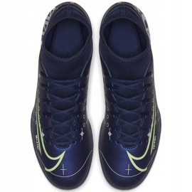 Nike Mercurial Superfly 7 Club Mds FG / MG Junior BQ5418 401 futballcipő sötétkék kék 1