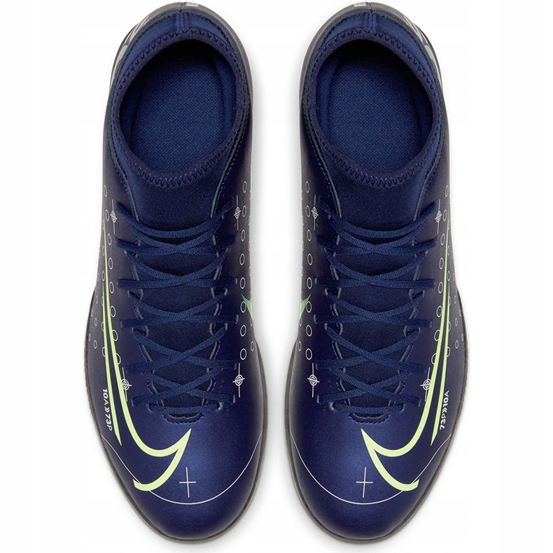 Nike Mercurial Superfly 7 Club Mds Ic BQ5462 401 futballcipő sötétkék kék 1