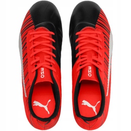 Futballcipő Puma One 5.4 Fg Ag piros-fekete 105605 01 sokszínű 1