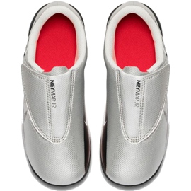 Nike Mercurial Vapor 13 Club Neymar Mg PS (V) Junior AT8164 006 futballcipő fekete szürke 1