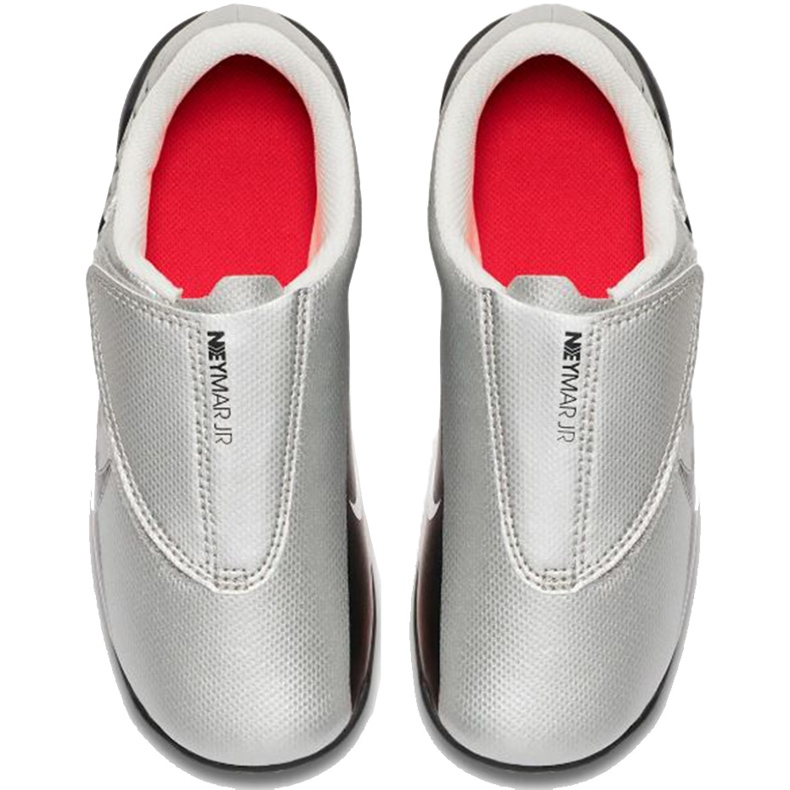 Nike Mercurial Vapor 13 Club Neymar Mg PS (V) Junior AT8164 006 futballcipő fekete szürke 1