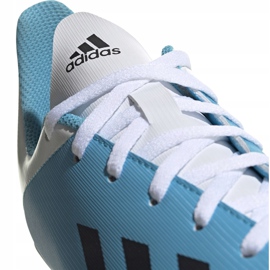 Adidas X 19.4 FxG Junior futballcipő kék -fehér F35361 1