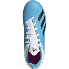 Futballcipő adidas X 19.4 Junior kék -fehér F35352 1