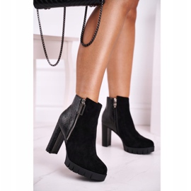 FB1 Női csizma sarkán Fekete Cissy 1 FB1 Női csizma sarkán Fekete Cissy 1