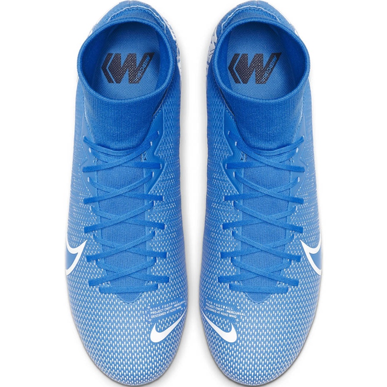 Nike Mercurial Superfly 7 Academy FG / MG AT7946 414 futballcipő sokszínű kék 1