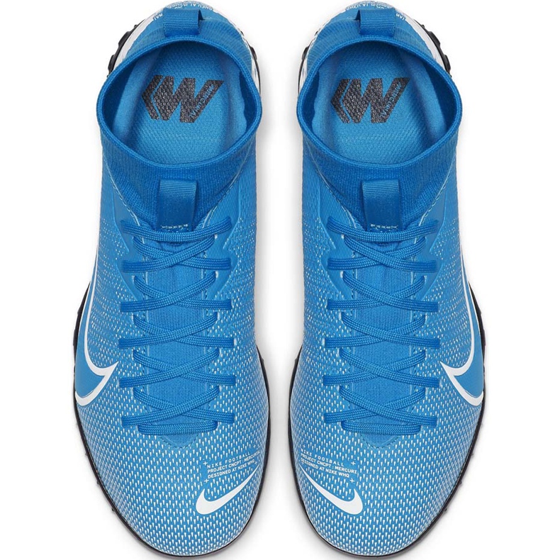 Nike Mercurial Superfly 7 Academy Tf Junior AT8143 414 futballcipő sokszínű kék 1 Nike Mercurial Superfly 7 Academy Tf Junior AT8143 414 futballcipő sokszínű kék 1