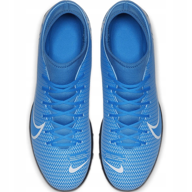 Nike Mercurial Superfly 7 Club Tf Junior AT8156 414 futballcipő sokszínű kék 1