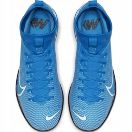 Nike Mercurial Superfly 7 Academy Ic Junior AT8135 414 futballcipő sokszínű kék 1 Nike Mercurial Superfly 7 Academy Ic Junior AT8135 414 futballcipő sokszínű kék 1