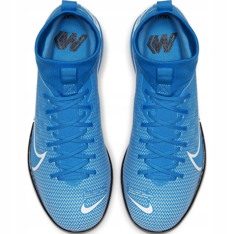 Nike Mercurial Superfly 7 Academy Ic Junior AT8135 414 futballcipő sokszínű kék 1 Nike Mercurial Superfly 7 Academy Ic Junior AT8135 414 futballcipő sokszínű kék 1