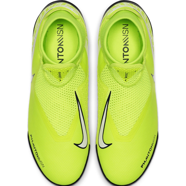 Nike Phantom Vsn Academy Df Tf AO3269 717 futballcipő sárga sárga 1