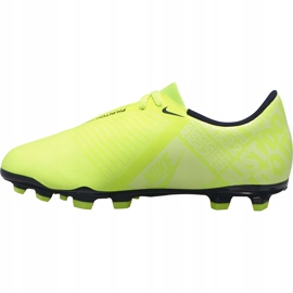 Nike Phantom Venom Club Fg Junior AO0396 717 futballcipő sárga sárga 1