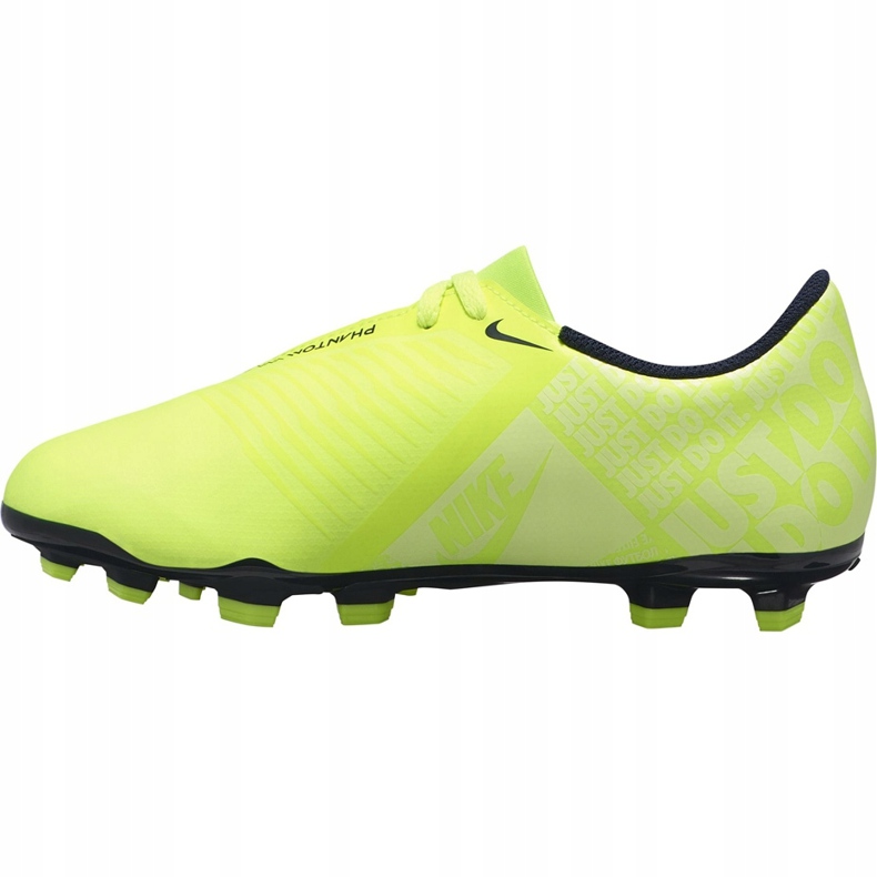 Nike Phantom Venom Club Fg Junior AO0396 717 futballcipő sárga sárga 1