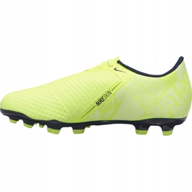 Nike Phantom Venom Academy Fg Junior AO0362 717 futballcipő sárga sárga 1