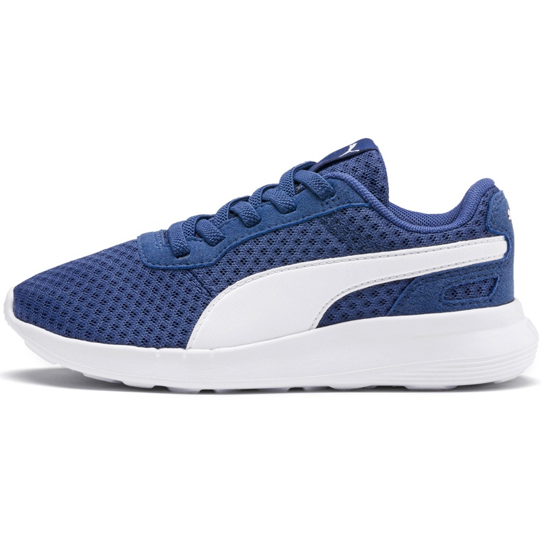 Puma St Activate Ac Ps gyermekcipő kék 369070 08 fehér 1