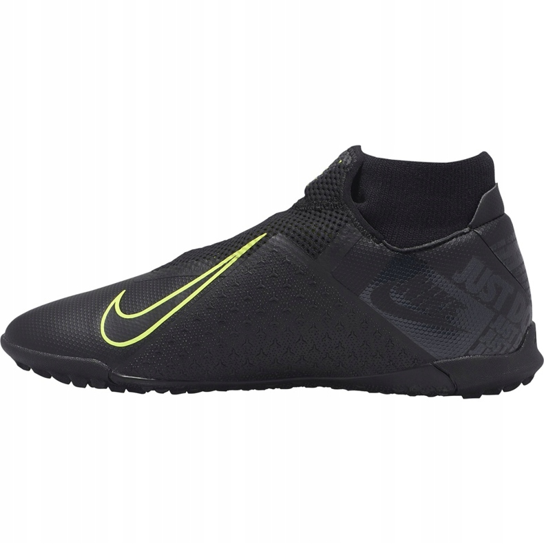 Nike Phantom Vsn Academy Df Tf AO3269 007 futballcipő fekete fekete 1