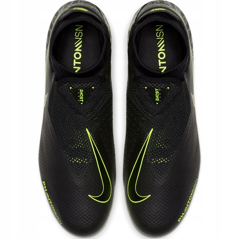Nike Phantom Vsn Pro Df Fg AO3266 007 futballcipő fekete fekete 1