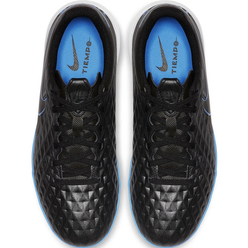 Nike Tiempo Legend 8 Academy Tf Junior AT5736 004 futballcipő fekete fekete 1
