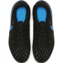 Nike Tiempo Legend 8 Club FG / MG Junior AT5881 004 futballcipő fekete fekete 1