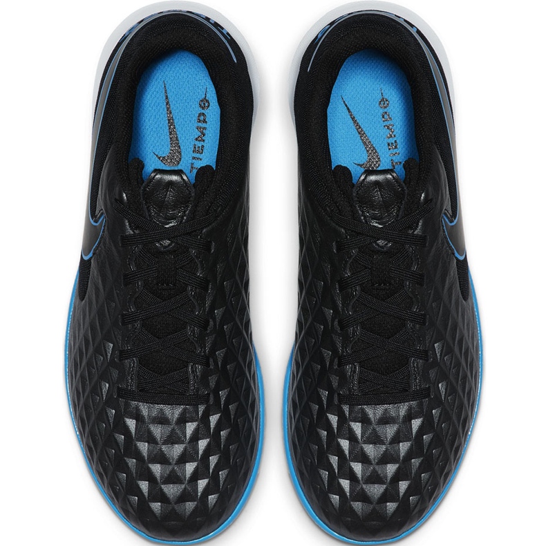 Nike Tiempo Legend 8 Academy Ic Junior AT5735 004 futballcipő fekete fekete 1
