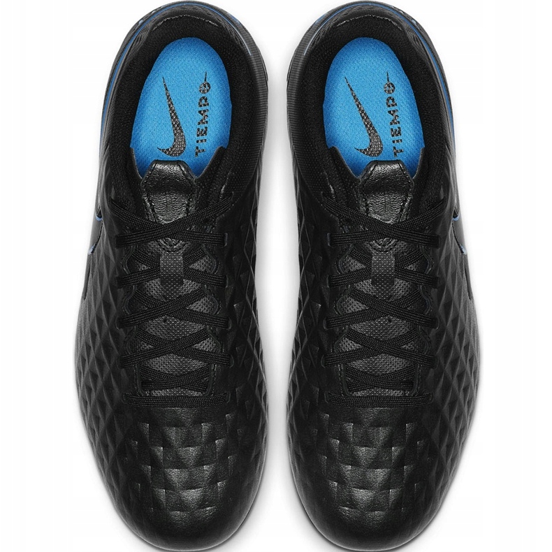 Nike Tiempo Legend 8 Academy FG / MG Junior AT5732 004 futballcipő fekete fekete 1