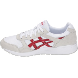 Asics Lyte Trainer fehér és piros 1201A006 101 férfi cipő 1