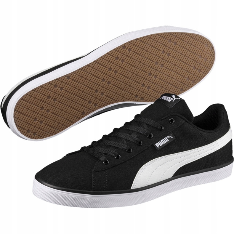 Férfi cipő Puma Urban Plus Cv fekete 366414 02 fehér 1