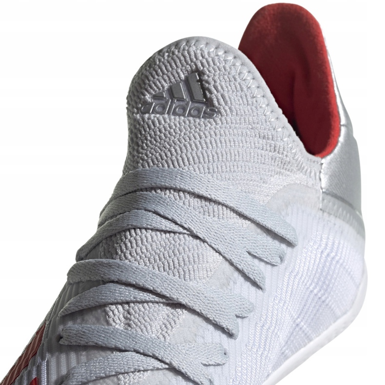 Futballcipő adidas X 19.3 In Jr. ezüst F35355 sokszínű szürke 1