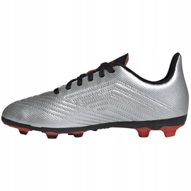Futballcipő adidas Predator 19.4 FxG Jr ezüst G25822 sokszínű 1